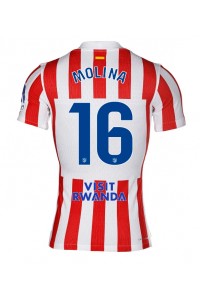 Fotbalové Dres Atletico Madrid Nahuel Molina #16 Domácí Oblečení 2025-26 Krátký Rukáv